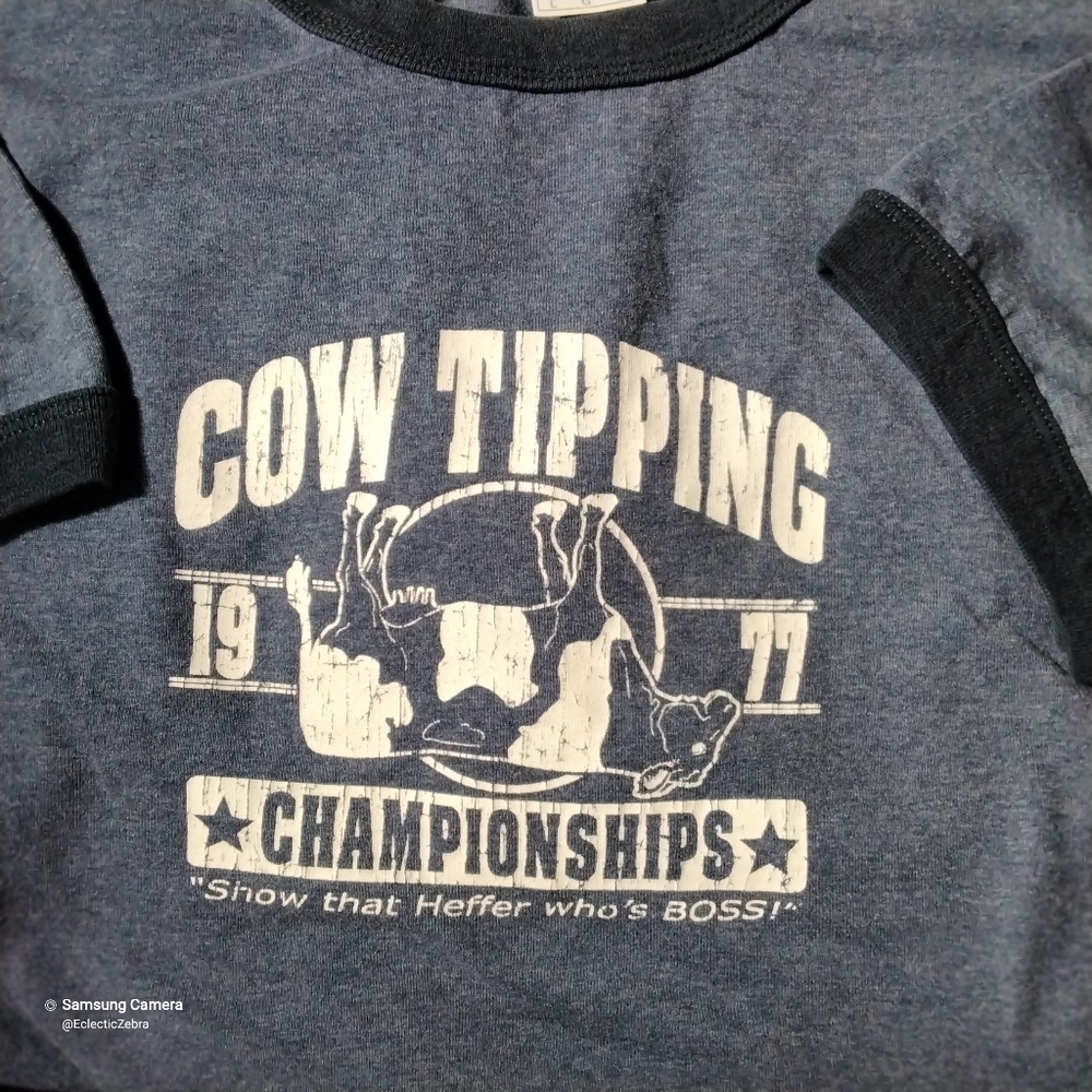 Cow Tipping Championship Shirt